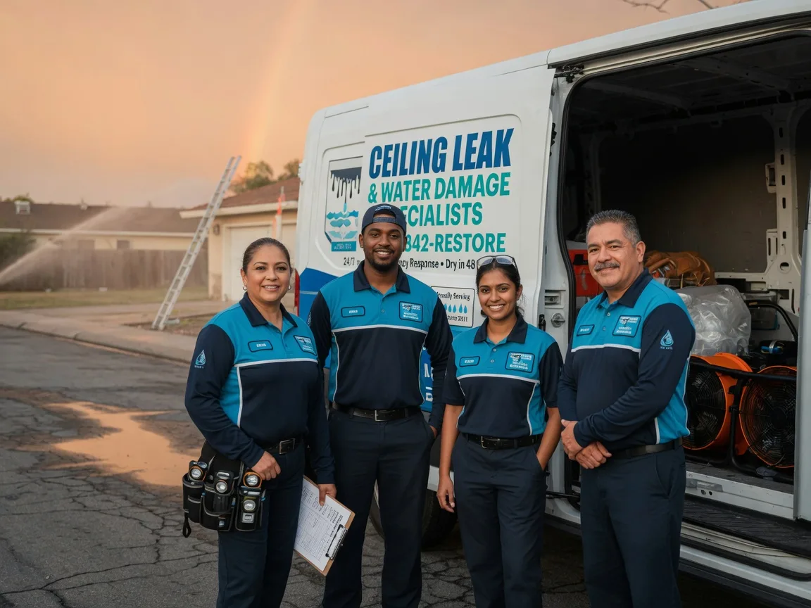 Ceiling Leak Cleanup company in Live Oak, CA