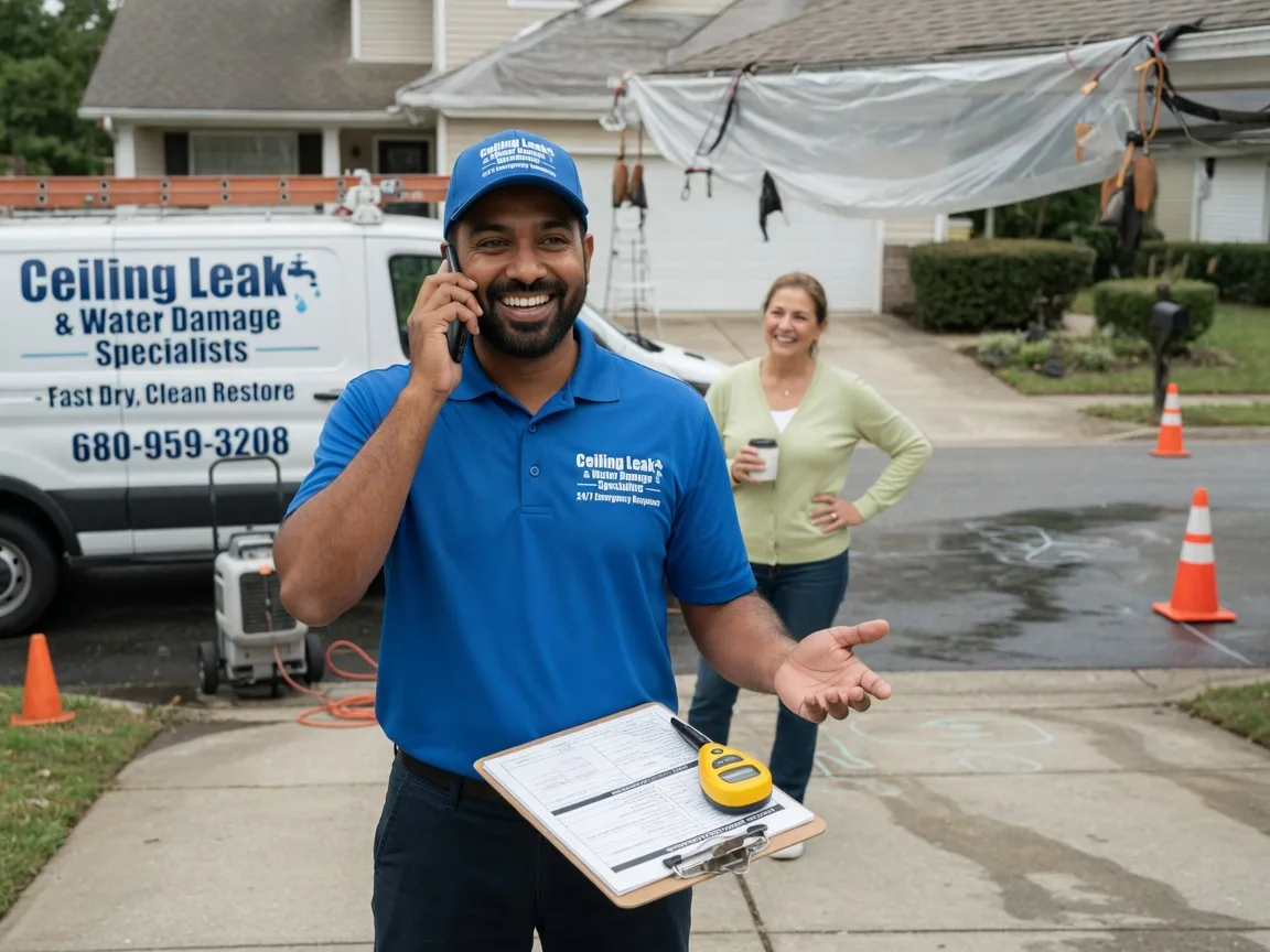 Ceiling Leak Cleanup Live Oak, CA FAQs